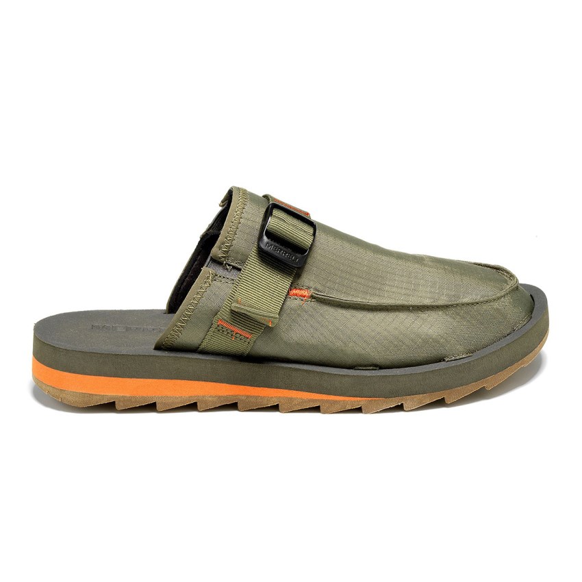 Sandales Merrell Alpine Clog Vert Olive Homme | V.J.NAZY